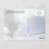 Alaskan Wildlife Briefkaart (Achterkant)