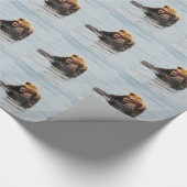 Alaskan Zee Otter Cadeaupapier (Hoek)