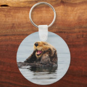 Alaskan Zee Otter Sleutelhanger (Voorkant)