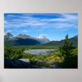 Alaska's Exit Glacier Valley Poster (Voorkant)