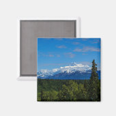 Alaska's Mt. McKinley Magneet (Voorkant / Achterkant)