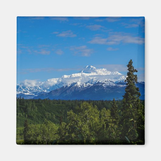 Alaska's Mt. McKinley Magneet (Voorkant)
