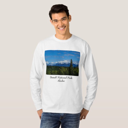 Alaska's Mt. McKinley T-shirt (Voorkant volledig)