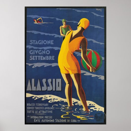 Alassio, Italië Poster (Voorkant)