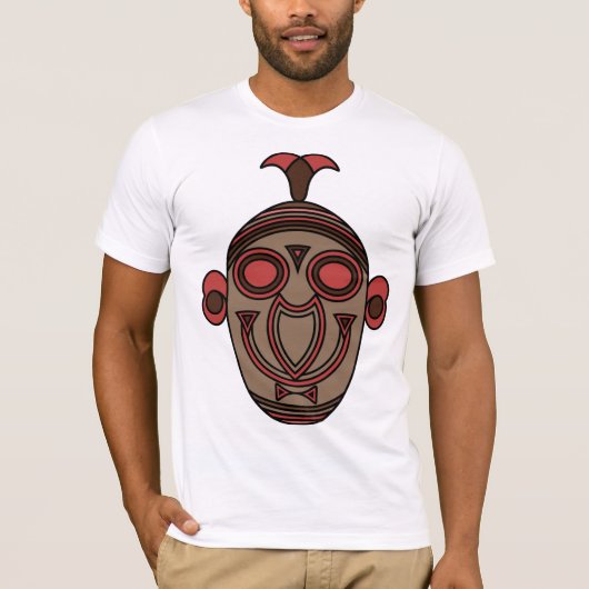 Alauddin Tribal Mask T-shirt (Voorkant)
