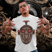 Alauddin Tribal Mask T-shirt