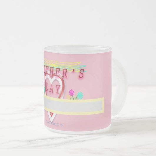 ALAVANTPROZ Moederdag Frosted Glass Mok (Voorkant rechts)