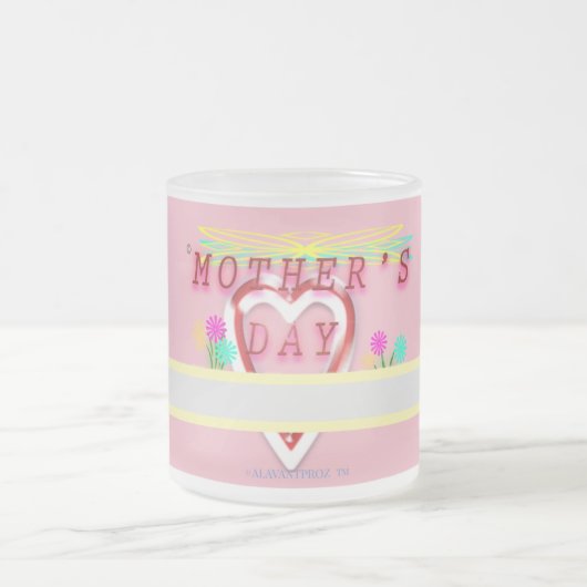 ALAVANTPROZ Moederdag Frosted Glass Mok (Center)