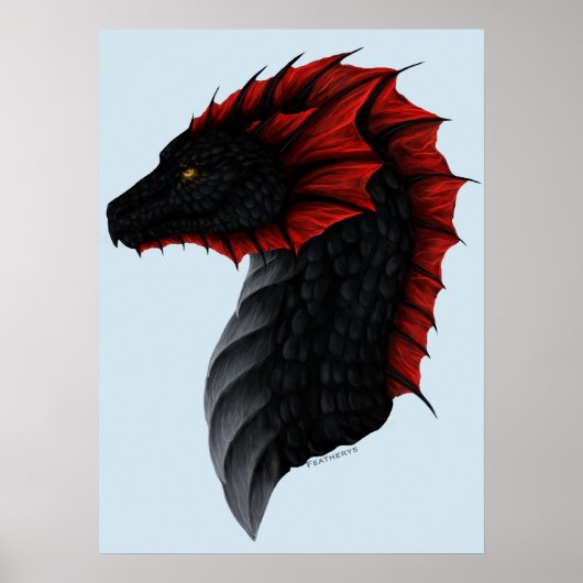 Alavon Dragon Profile Poster (Voorkant)