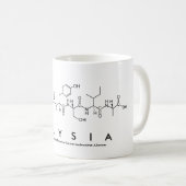 Alaysia peptide nom mug (Devant droit)