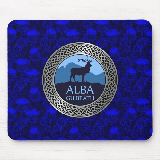 Alba Gu Brath Mousepad Muismat (Voorkant)