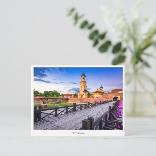 Alba Iulia, Transylvanie -Roumanie Carte postale d (Debout devant)