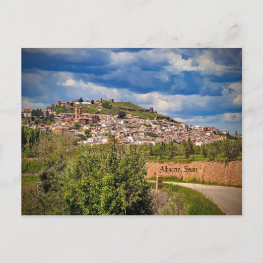 Albacete, Spaanse cityscape-foto, Briefkaart (Voorkant)