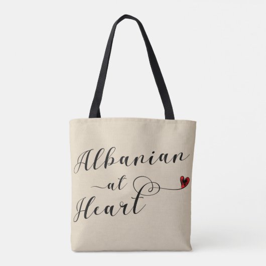Albanais Dans Le Sac D'Épicerie Du Coeur, Albanie (Dos)