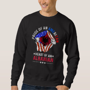Albanees - Amerikaans - Amerikaanse - pride - buit Trui