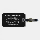 Albanees-Amerikaans Bagagelabel van het hart (Achterkant horizontaal)