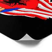 Albanees bloed in mij poster (Hoek)