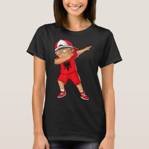 Albanees jongetje Albanië Kind Patriotisme Roots H T-shirt