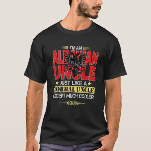 Albanees Oom Shirt Vaderdag Cadeaus