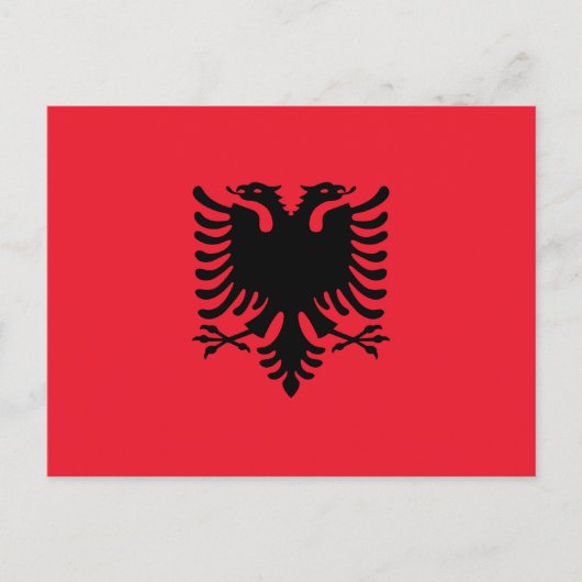  Albanees reistoerisme Briefkaart (Voorkant)