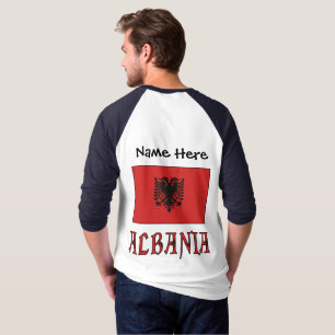 Albanese Albanese Vlag Persoonlijk T-shirt