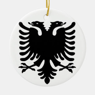 Albanese Eagle. Keramisch Ornament