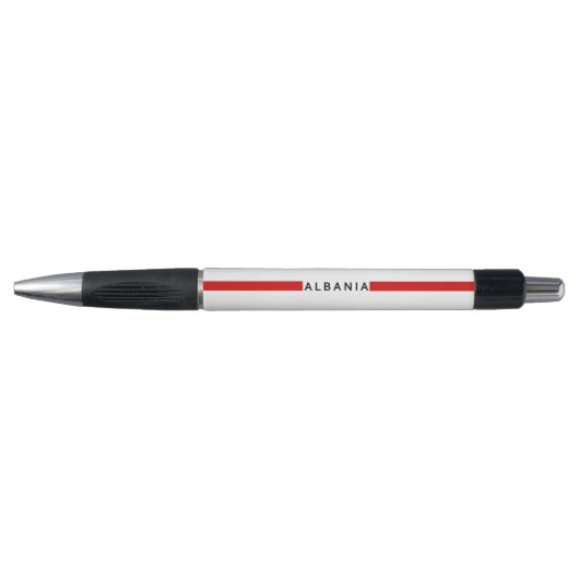 Albanese minimalistische vlag pen (Voorkant)