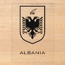 Albanese Nationale Wapen Erfgoedinkt