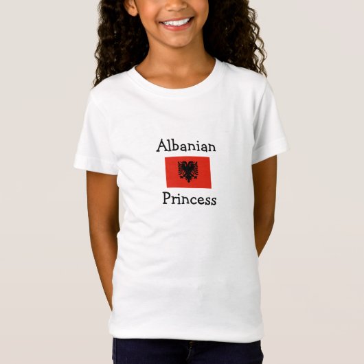 Albanese prinses t-shirt (Voorkant)