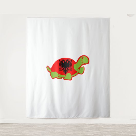 Albanese schildpad wandkleed (Voorkant)