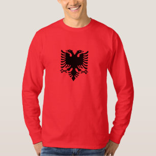 Albanese tweekoppige adelarij t-shirt