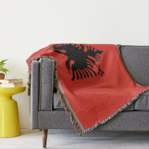 Albanese vlag deken
