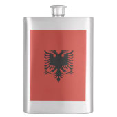 Albanese vlag flacon (Voorkant)