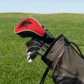 Albanese vlag golfheadcover (Insitu)