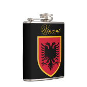 Albanese vlag heupfles (Rechts)