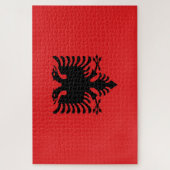 Albanese vlag legpuzzel (Verticaal)