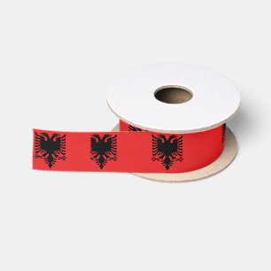 Albanese vlag lint