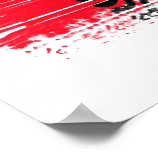 Albanese vlag poster (Hoek)