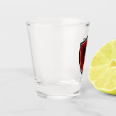 Albanese vlag shot glas (Links)