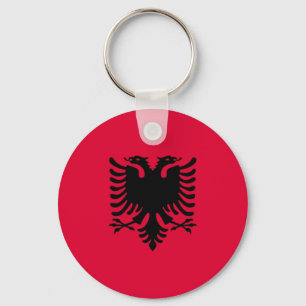 Albanese vlag sleutelhanger
