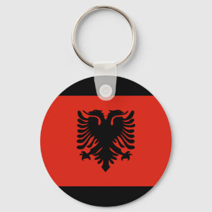 Albanese vlag sleutelhanger