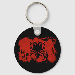 Albanese vlag sleutelhanger
