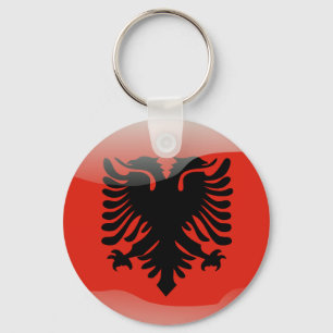 Albanese vlag sleutelhanger