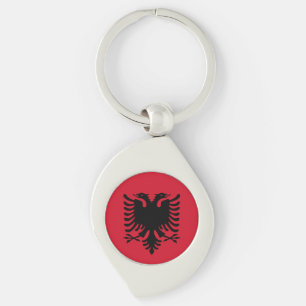 Albanese vlag sleutelhanger