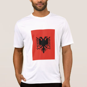 Albanese vlag t-shirt