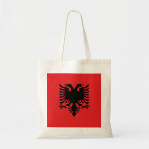 Albanese vlag tote bag
