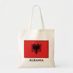 Albanese vlag tote bag