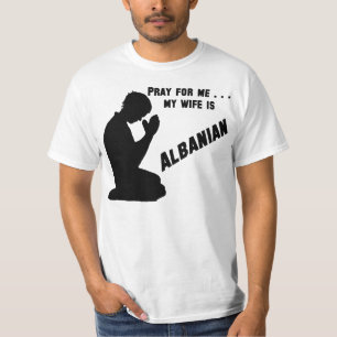 Albanese vrouw t-shirt