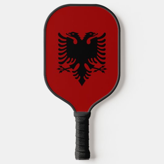 Albanese wapenschild pickleball paddle (Voorkant)