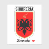 Albanese wapenstilstand sticker (Vel)